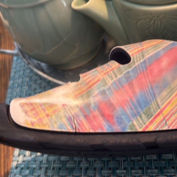 Birkenstock Birki’s Multicolor Waterproof Rainbow 3Strap Florida Slide Sandals - Picture 6 of 8